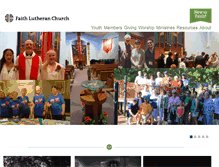 Tablet Screenshot of faithluth.org